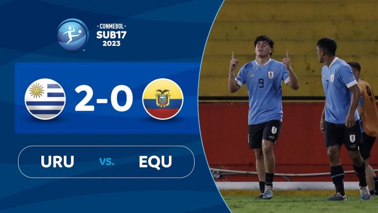 Sudamericano Sub-17: Equador 0 - 2 Uruguai (2023)