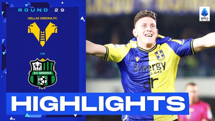 Serie A: Verona 2 - 1 Sassuolo (2022-2023)