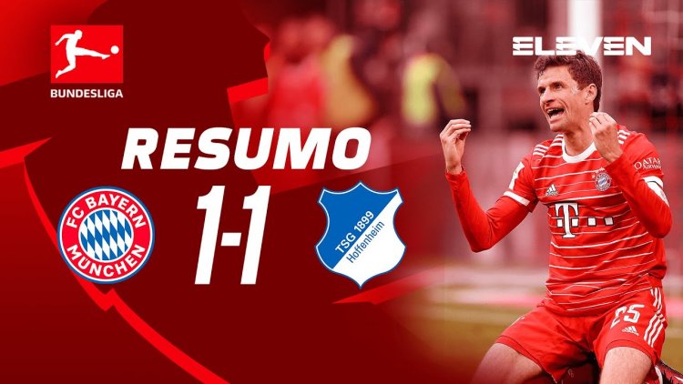 Bundesliga: Bayern München 1 - 1 1899 Hoffenheim (2022-2023)