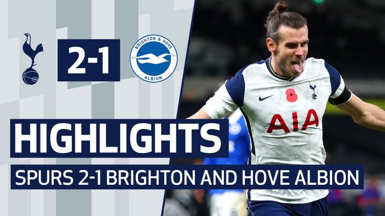 Premier League: Tottenham 2 - 1 Brighton (2020-2021)