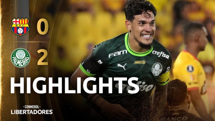 Copa Libertadores: Barcelona SC 0 - 2 Palmeiras (2023)