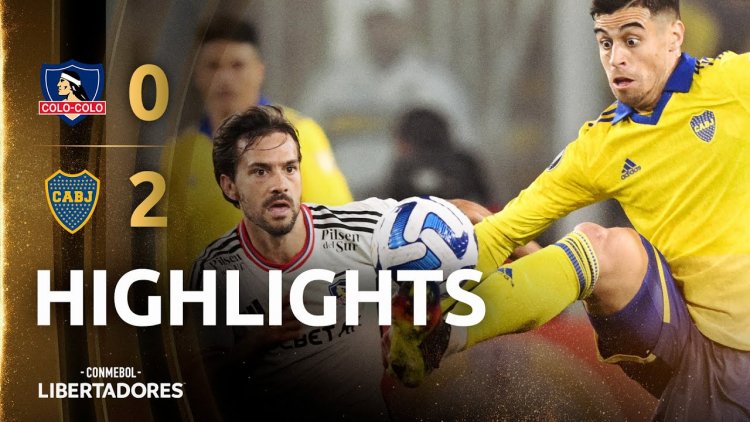 Copa Libertadores: Colo-Colo 0 - 2 Boca Juniors (2023)