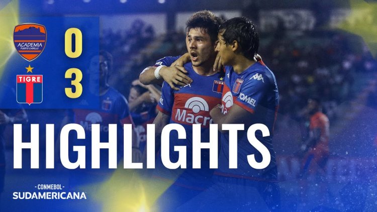 Copa Sudamericana: Ac. Puerto Cabello 0 - 3 Tigre (2023)