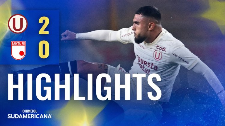 Copa Sudamericana: U. Deportes 2 - 0 Santa Fé (2023)