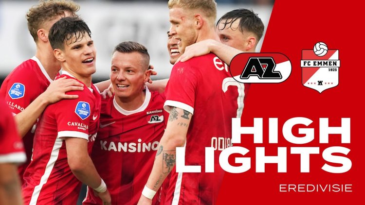 Eredivisie League: AZ 5 - 1 FC Emmen (2022-2023)