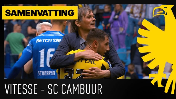 Eredivisie League: Vitesse 2 - 0 Cambuur (2022-2023)