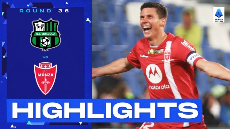 Serie A: Sassuolo 1 - 2 Monza (2022-2023)