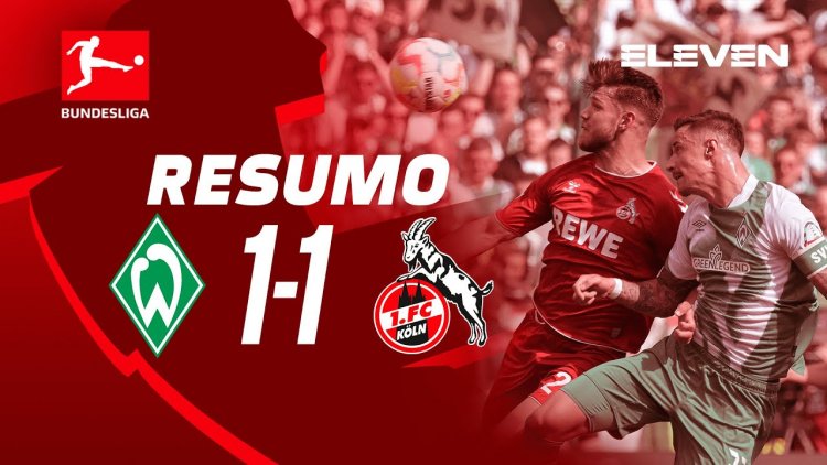 Bundesliga: Werder Bremen 1 - 1 FC Koln (2022-2023)