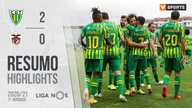 Liga NOS: Tondela 2 - 0 Santa Clara (2020-2021)