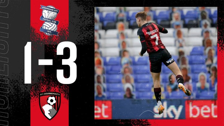 Championship: Birmingham 1 - 3 AFC Bournemouth (2020-2021)