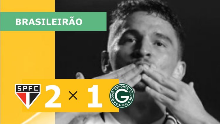 Brasileirão: São Paulo 2 - 1 Goiás (2023)