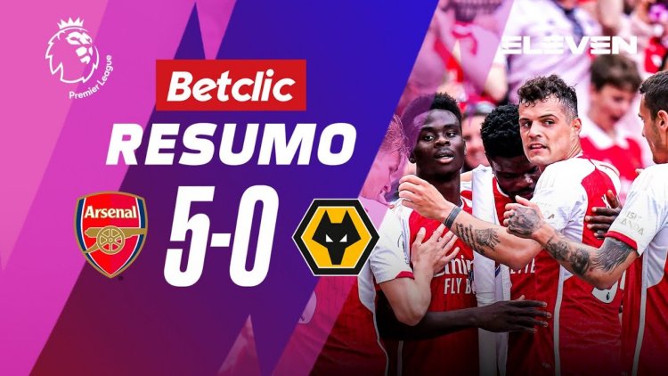 Premier League: Arsenal 5 - 0 Wolves (2022-2023)