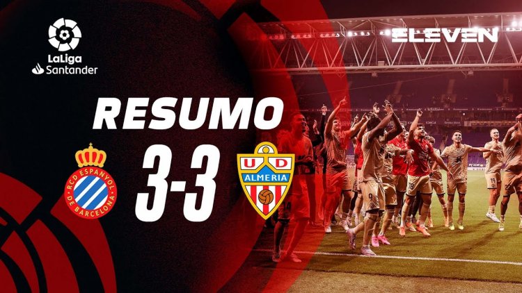 La Liga: Espanyol 3 - 3 Almería (2022-2023)
