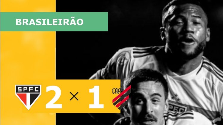 Brasileirão: São Paulo 2 - 1 Athletico-PR (2023)