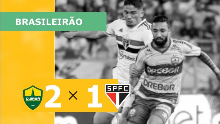 Brasileirão: Cuiabá 2 - 1 São Paulo (2023)