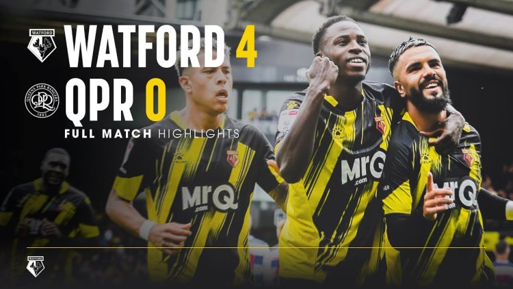 Championship: Watford 4 - 0 QPR (2023-2024)