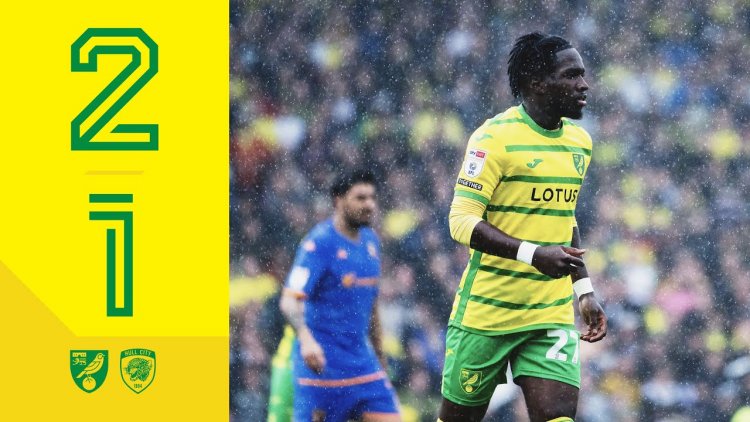 Championship: Norwich 2 - 1 Hull City (2023-2024)