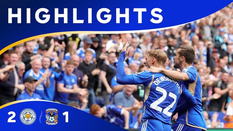 Championship: Leicester 2 - 1 Coventry (2023-2024)