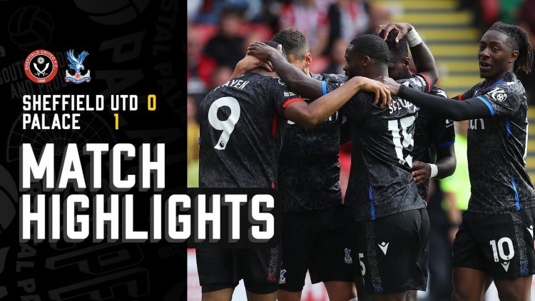 Premier League: Sheffield Utd 0 - 1 Crystal Palace (2023-2024)