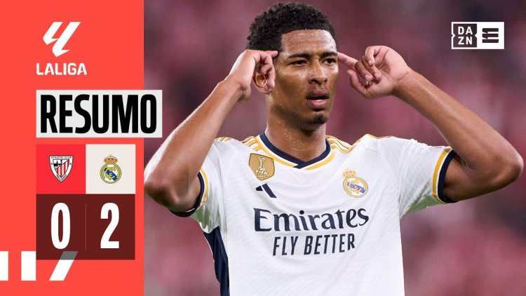 La Liga: Athletic Bilbao 0 - 2 Real Madrid (2023-2024)