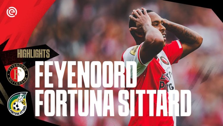 Eredivisie League: Feyenoord 0 - 0 Fortuna Sittard (2023-2024)