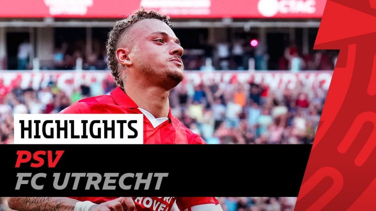 Eredivisie League: PSV 2 - 0 FC Utrecht (2023-2024)