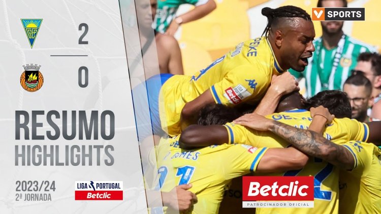 Liga Portugal Betclic: Estoril 2 - 0 Rio Ave (2023-2024)