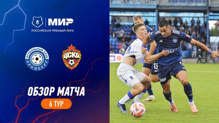 Premier Liga: Gazovik Orenburg 1 - 1 CSKA (2023-2024)