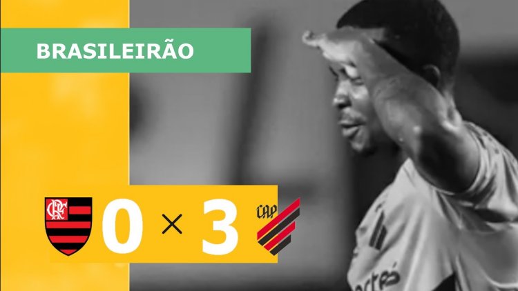 Brasileirão: Flamengo 0 - 3 Athletico-PR (2023)