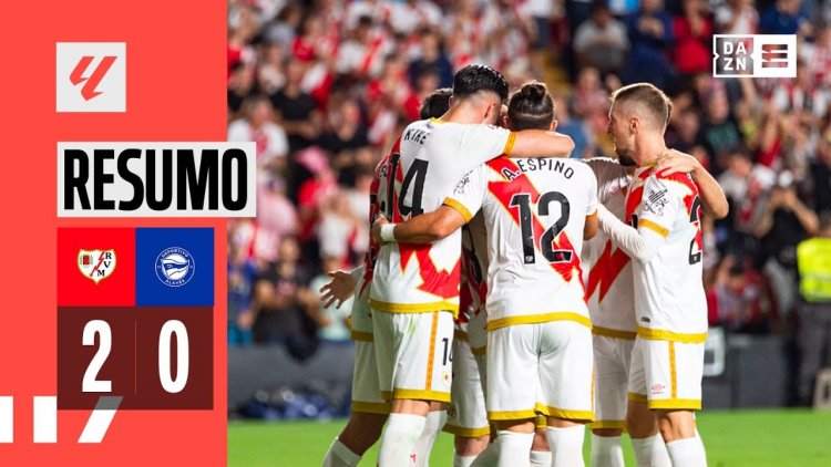 La Liga: Rayo Vallecano 2 - 0 Alavés (2023-2024)