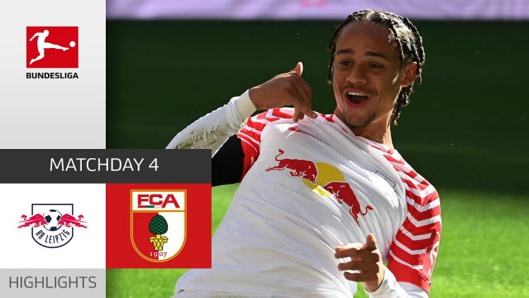 Bundesliga: RB Leipzig 3 - 0 FC Augsburg (2023-2024)