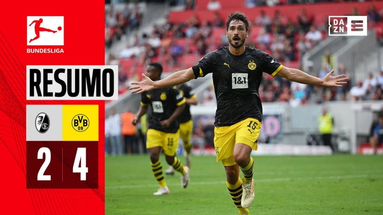 Bundesliga: SC Freiburg 2 - 4 Dortmund (2023-2024)