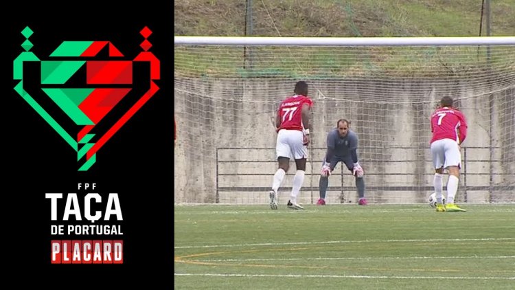 Taça de Portugal Placard: Pedras Rubras 2 - 3 SC Salgueiros (2020-2021)