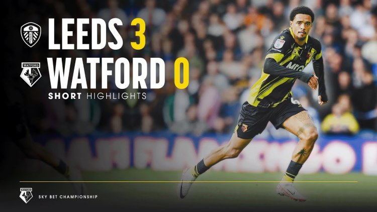 Championship: Leeds 3 - 0 Watford (2023-2024)