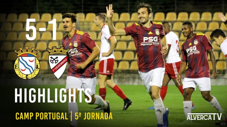 Campeonato de Portugal: Alverca 5 - 1 1º Dezembro (2020-2021)