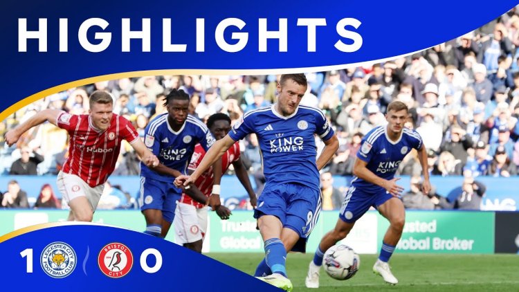 Championship: Leicester 1 - 0 Bristol City (2023-2024)