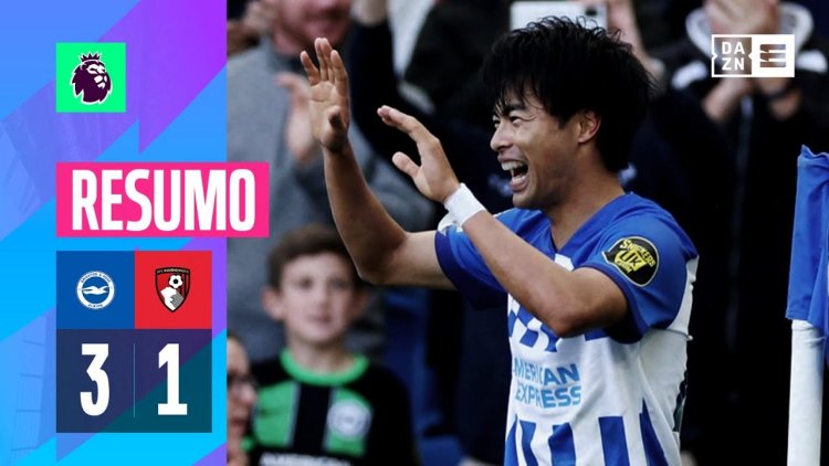 Premier League: Brighton 3 - 1 AFC Bournemouth (2023-2024)