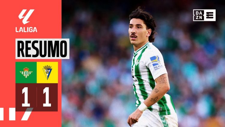 La Liga: Bétis 1 - 1 Cádiz (2023-2024)