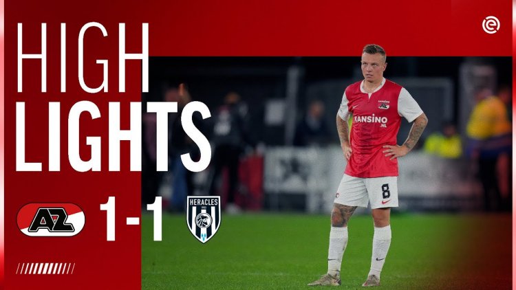 Eredivisie League: AZ 1 - 1 Heracles (2023-2024)