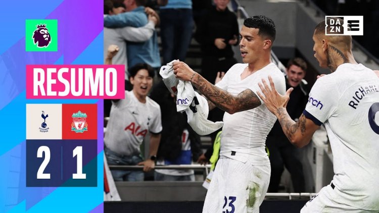 Premier League: Tottenham 2 - 1 Liverpool (2023-2024)