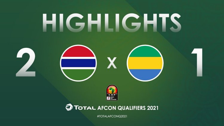 Qualificação CAN: Gâmbia 2 - 1 Gabão (2021)