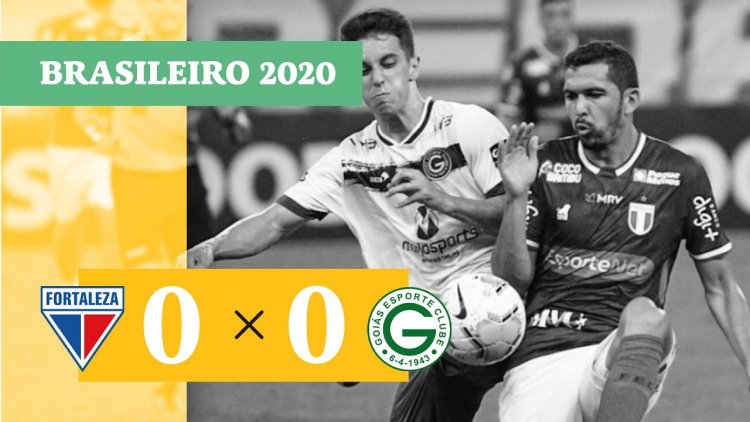 Brasileirão: Fortaleza 1 - 1 Goiás (2020)