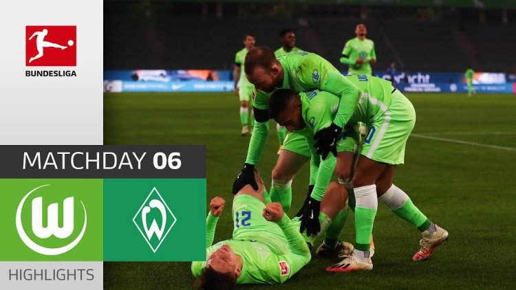 Bundesliga: VfL Wolfsburg 5 - 3 Werder Bremen (2020-2021)