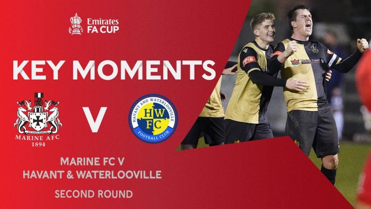 FA Cup: Marine AFC 0 - 0 Havant & Waterlooville (2020-2021)