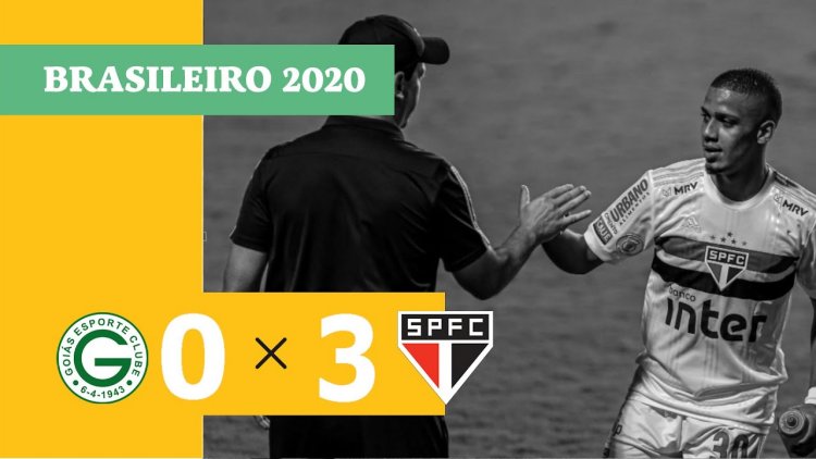 Brasileirão: Goiás 0 - 3 São Paulo (2020)