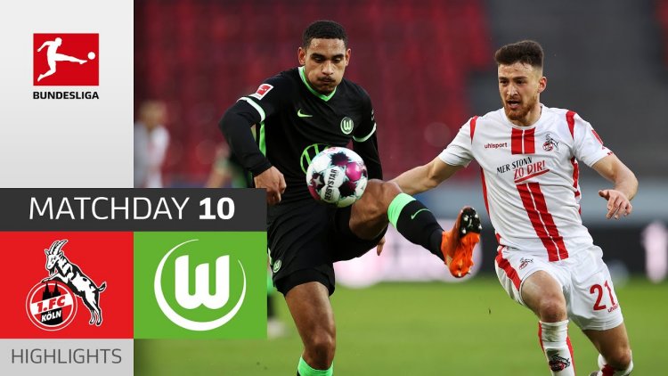 Bundesliga: FC Koln 2 - 2 VfL Wolfsburg (2020-2021)