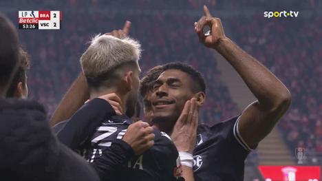 Liga Portugal Betclic: Sp. Braga vs V. Guimarães, Golo 2-2 Gustavo Silva (2025-2026)