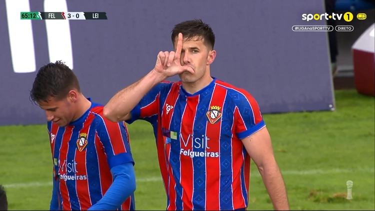 Liga Portugal 2 Meu Super: FC Felgueiras vs Leixões, Golo 3-0 João Silva (2024-2025)