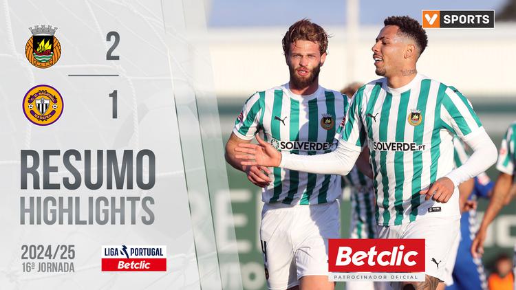 Liga Portugal Betclic: Rio Ave 2 - 1 Nacional (2024-2025)