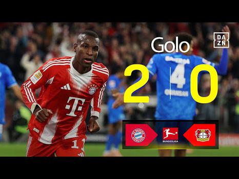 Bundesliga: Bayern München vs Leverkusen, Golo 2-0 Nicolas Jackson (2025-2026)